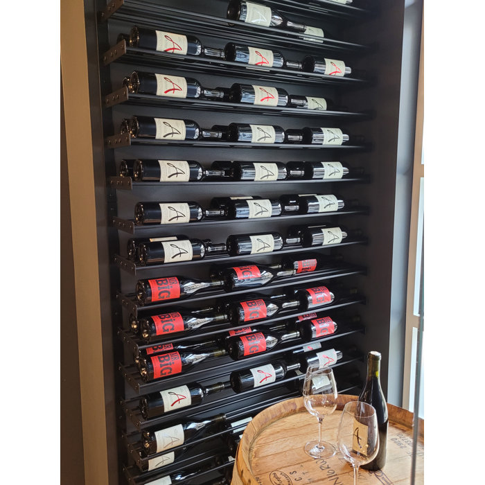Latitude Run® Candrea 90 Bottle Wall Mounted Wine Bottle Rack & Reviews